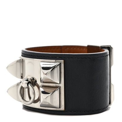 Hermes Swift Collier De Chien CDC Bracelet S Black 1 of 4