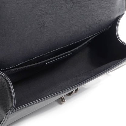 Chanel Calfskin Medium Boy Flap Black 5 of 8
