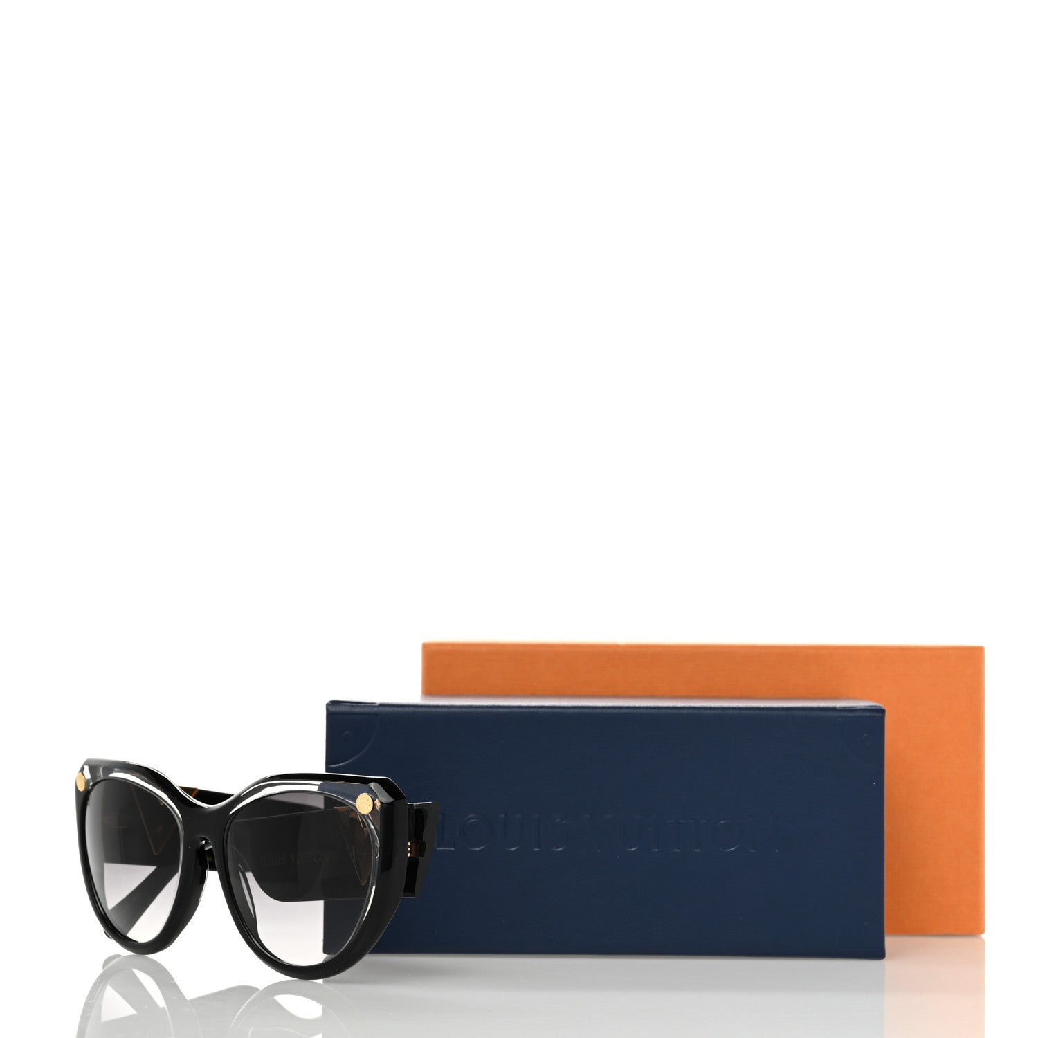 Louis Vuitton Acetate My Fair Lady Sunglasses Z0902W Black 10 of 10