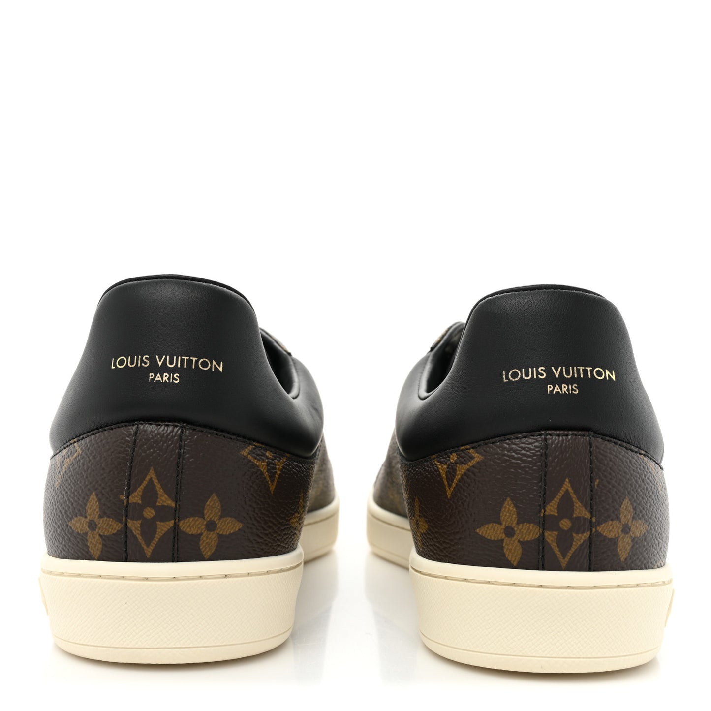 Calfskin Monogram Mens Luxembourg Sneakers 9.5