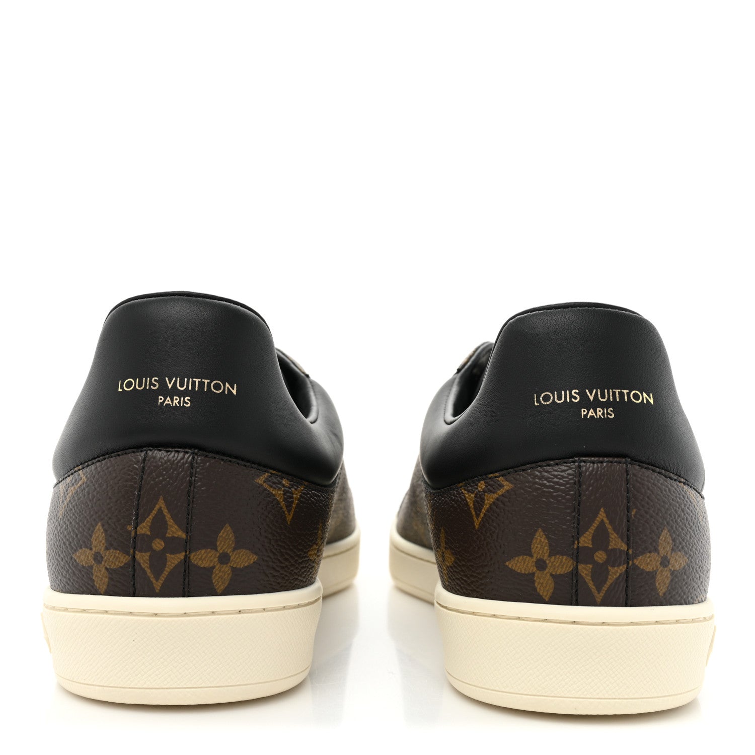 Louis Vuitton Calfskin Monogram Mens Luxembourg Sneakers 9.5 4 of 15