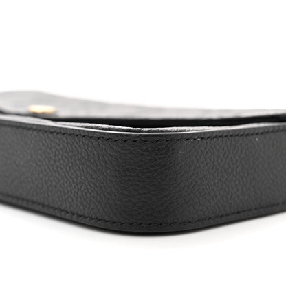 Louis Vuitton Empreinte Pochette Felicie Chain Wallet Black 11 of 13