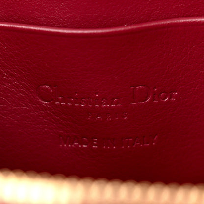 Christian Dior Patent Cannage Lady Dior Phone Holder Red 6 of 11