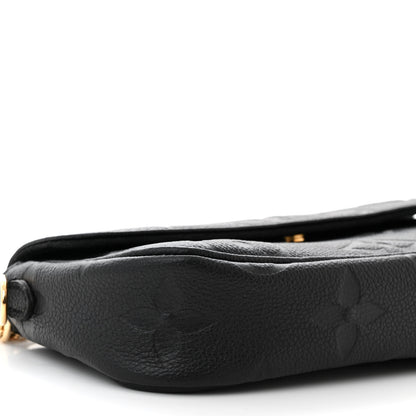 Louis Vuitton Empreinte Monogram Giant Ivy Wallet On Chain Black 8 of 10
