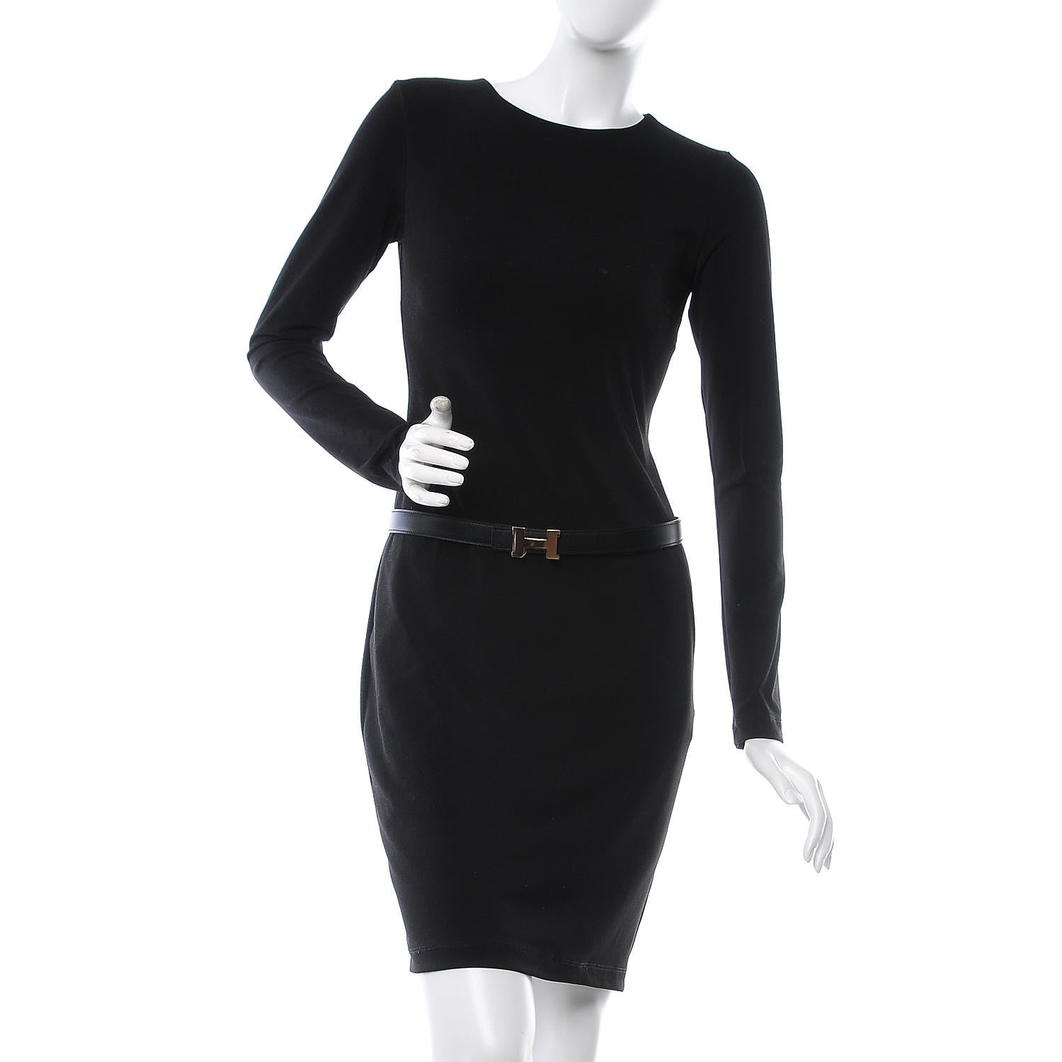 Hermes Swift Tadelakt 32mm Constance H Belt 80 Black Bleu Saphir 2 of 7