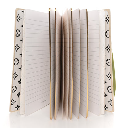 Louis Vuitton Monogram Giant Notebook Kaki Beige 5 of 7
