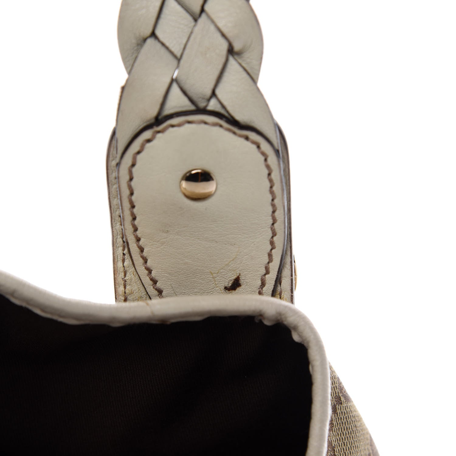 Gucci Monogram Medium Pelham Shoulder Bag Off White 10 of 13