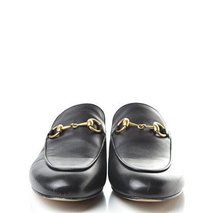 Gucci Calfskin Womens Princetown Slippers 36.5 Black 2 of 16