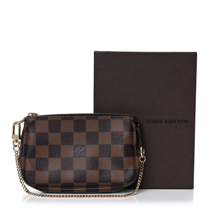 Louis Vuitton Damier Ebene Mini Pochette Accessories 14 of 14
