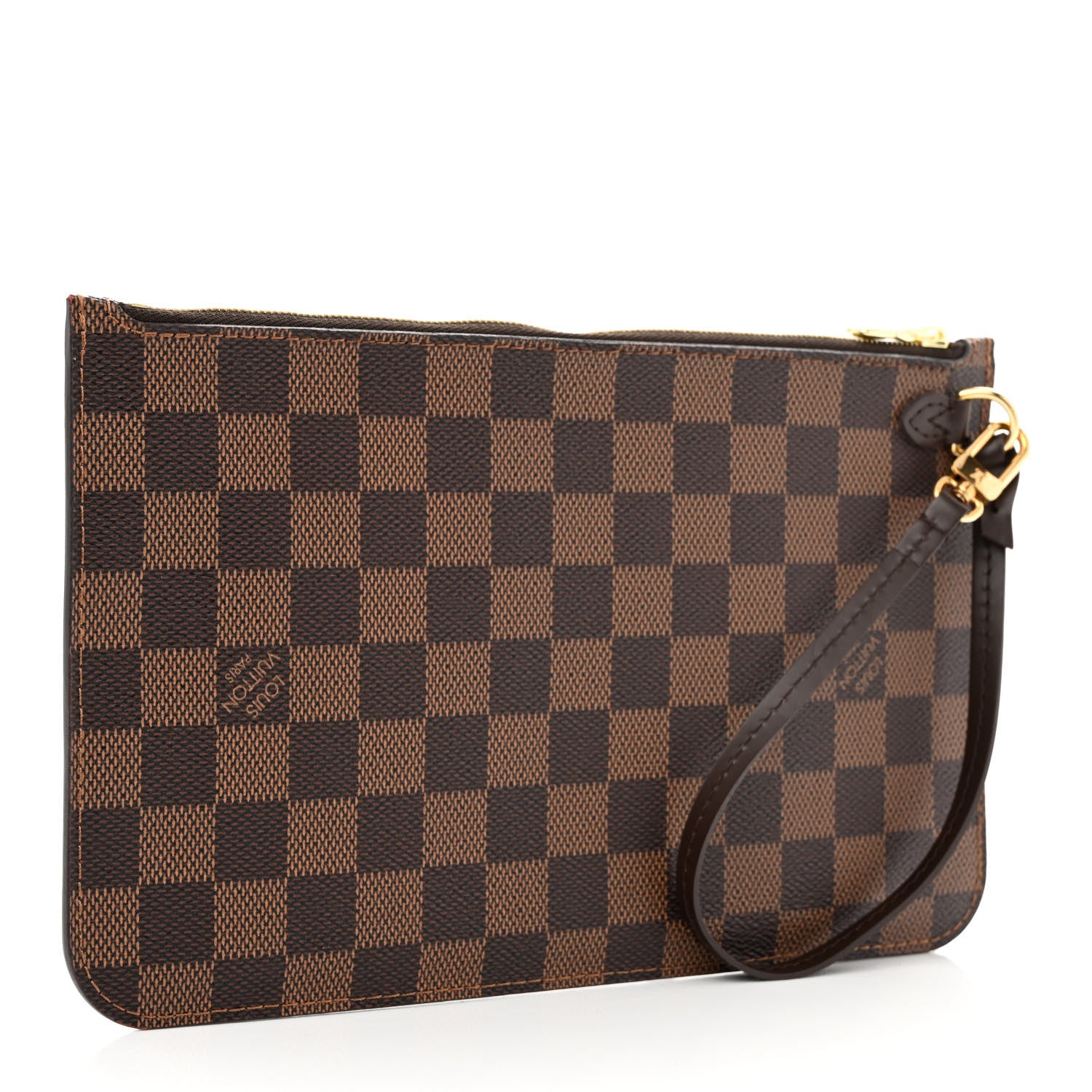 Louis Vuitton Damier Ebene Neverfull MM GM Pochette 3 of 9