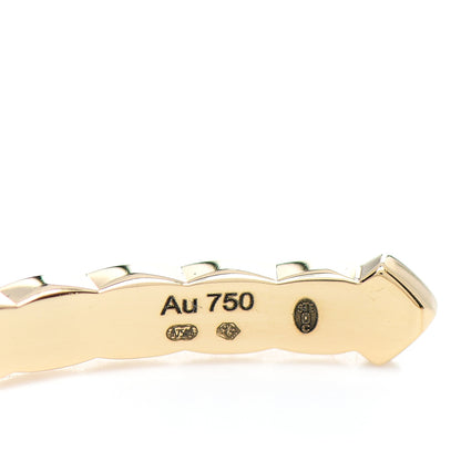 Chanel 18K Yellow Gold Coco Crush Cuff Bracelet S 4 of 5