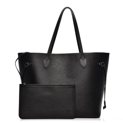 Louis Vuitton Epi Neverfull MM Black 1 of 10