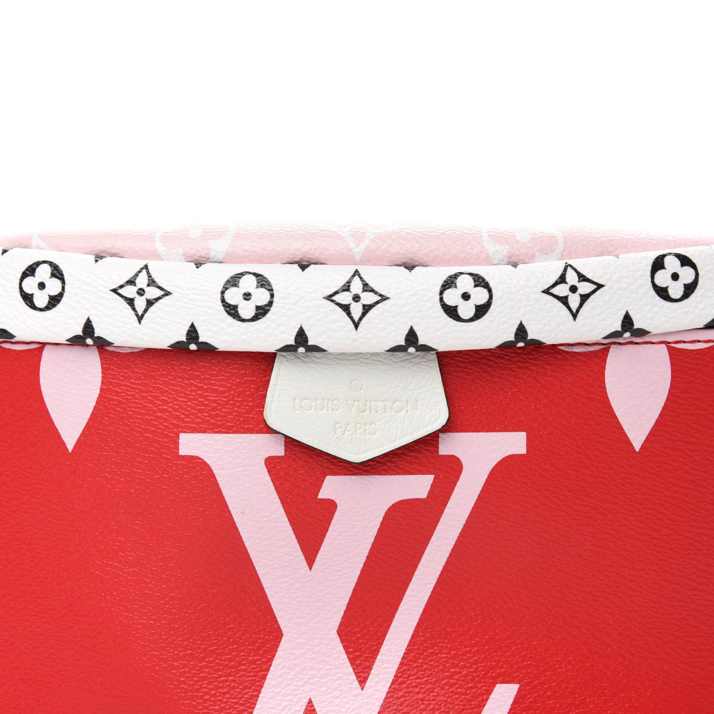 Monogram Giant Bumbag Rouge
