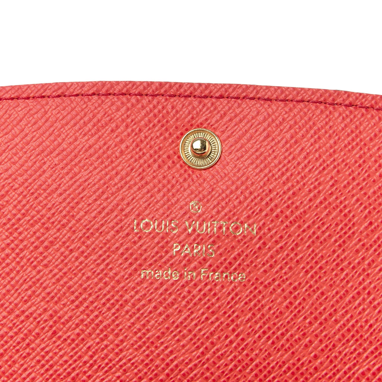 Louis Vuitton Monogram Emilie Wallet Poppy 6 of 7