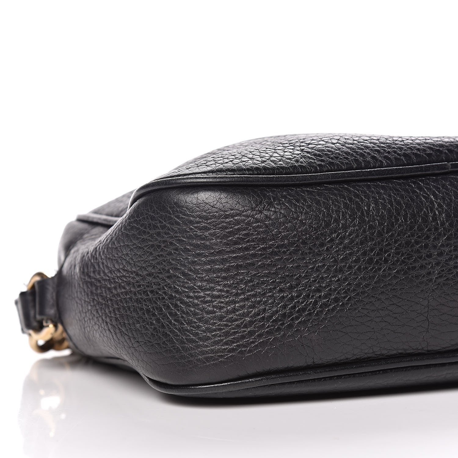 Gucci Pebbled Calfskin Small Soho Disco Bag Black 10 of 13
