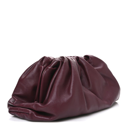 Bottega Veneta Smooth Butter Calf The Pouch Oversized Clutch Bordeaux 3 of 11