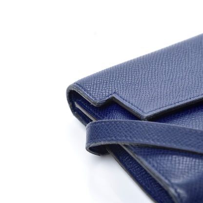 Hermes Epsom Kelly Longue Wallet Bleu Electrique 14 of 14