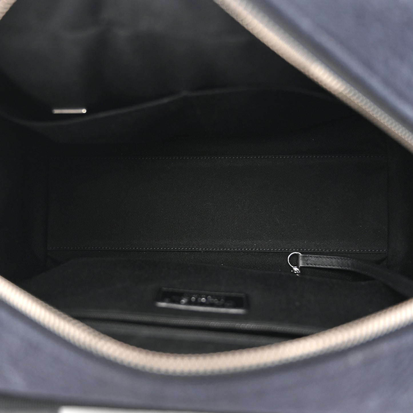 Denim Deauville Bowling Bag Dark Blue