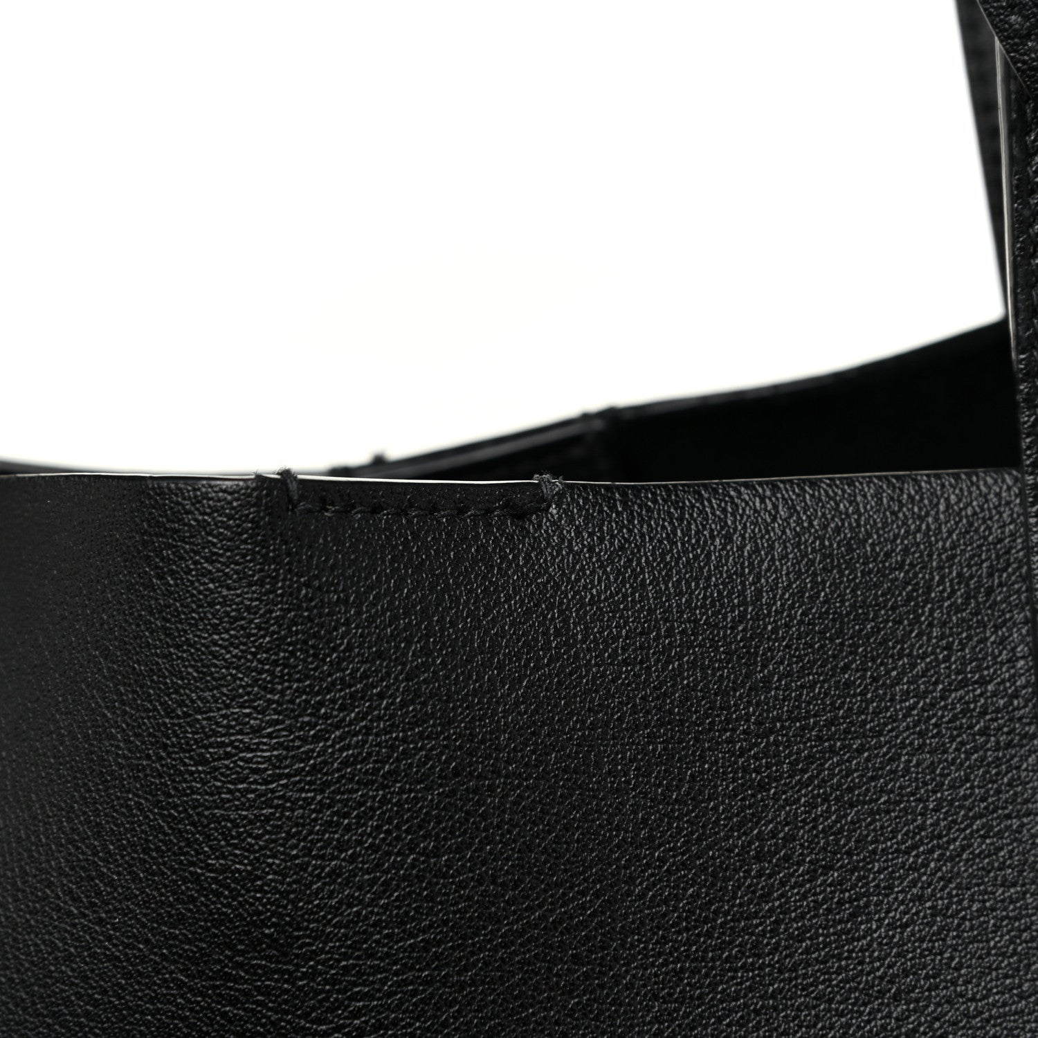 Saint Laurent Calfskin Medium Shopping Tote Black 12 of 15