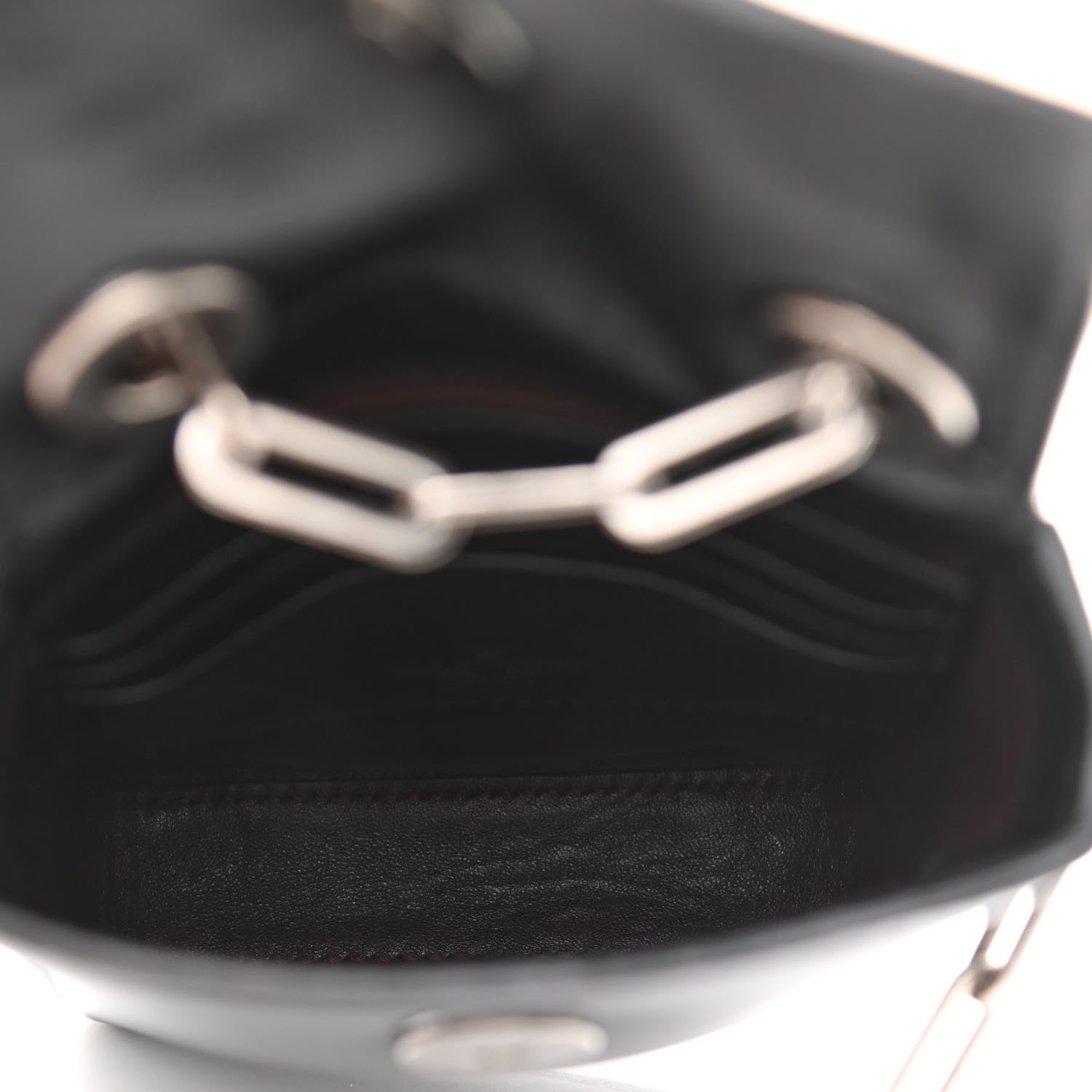 Valentino Garavani Calfskin Crystal Encrusted Snake Maison Mini Crossbody Black 5 of 10