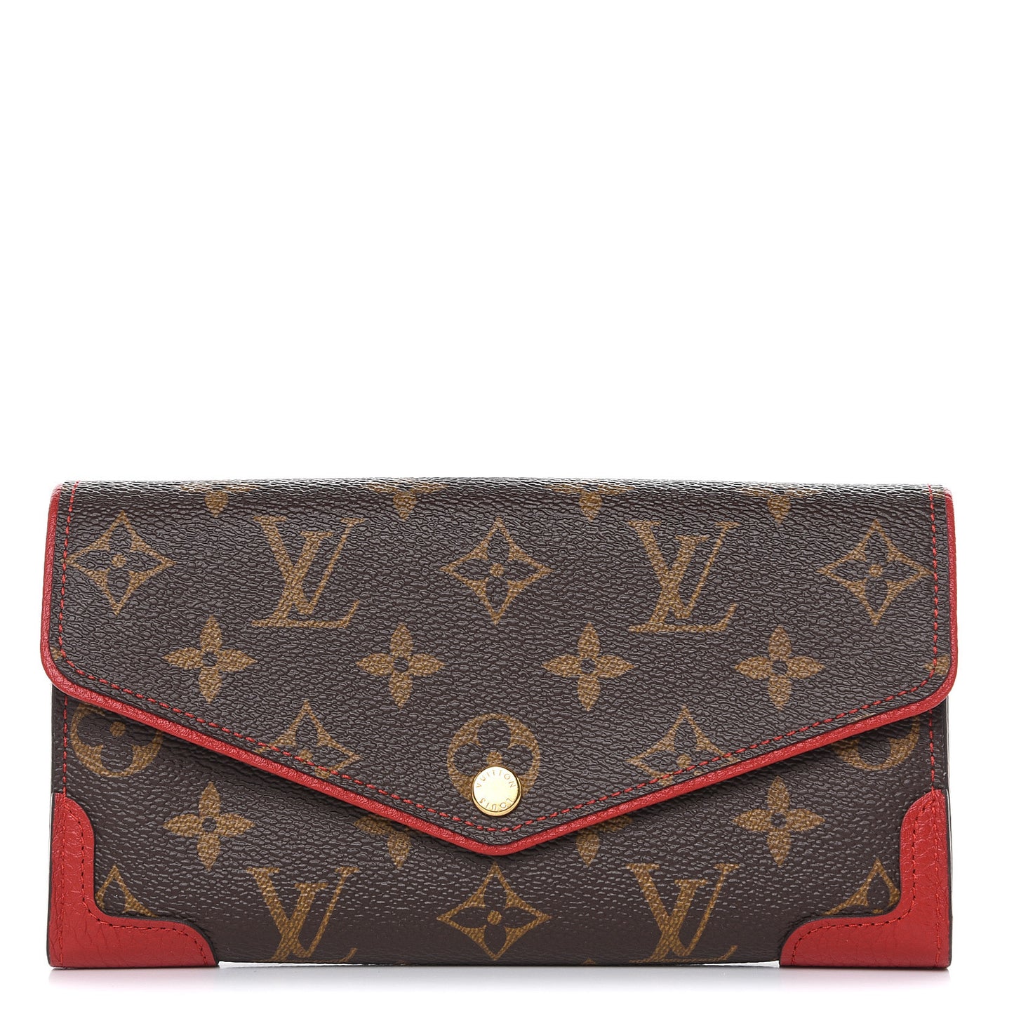 Monogram Sarah Retiro Wallet Cherry