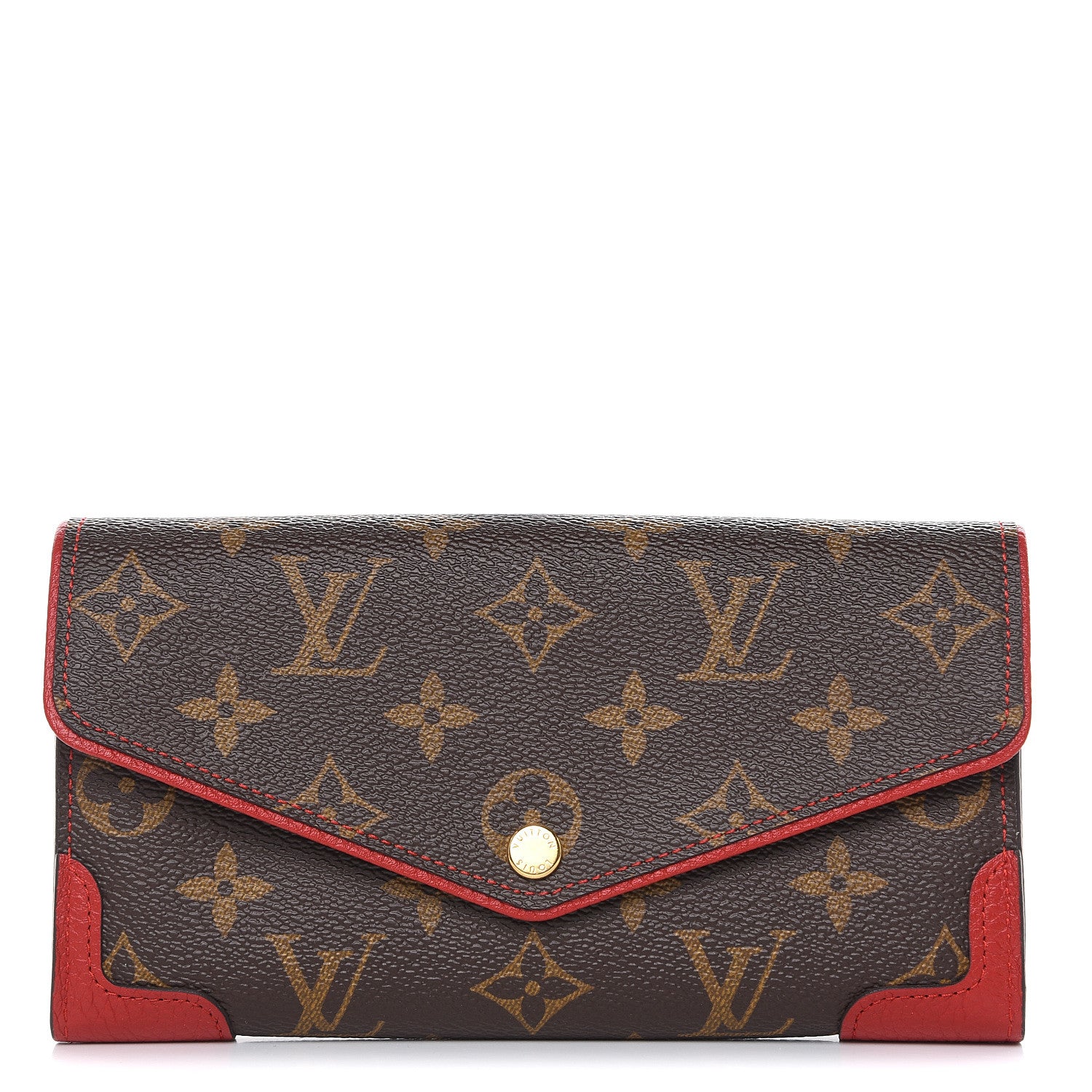 Louis Vuitton Monogram Sarah Retiro Wallet Cherry 1 of 8