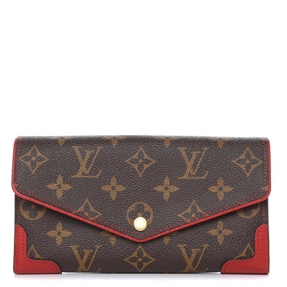 Louis Vuitton Monogram Sarah Retiro Wallet Cherry 1 of 8
