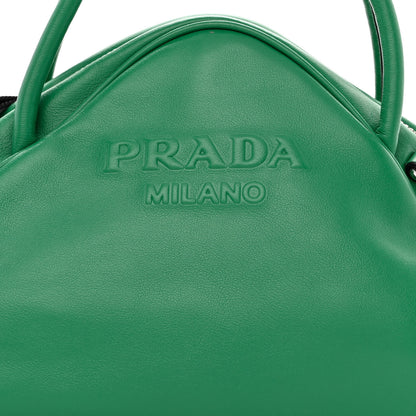 Prada Grace Lux Triangle Top Handle Shoulder Bag Mango 8 of 11