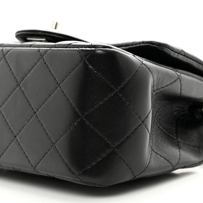 Chanel Lambskin Quilted Mini Square Flap Black 10 of 10