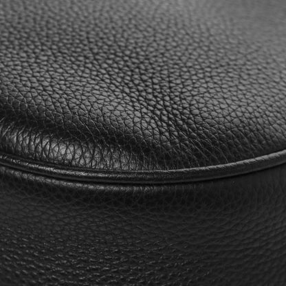 Christian Dior X SHAWN STUSSY Grained Calfskin Saddle Bag Black 10 of 10