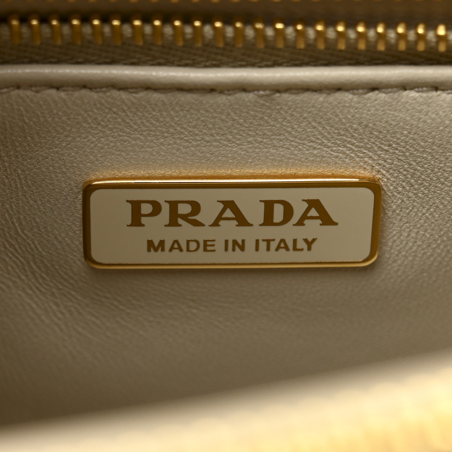 Prada Vernice Mini Galleria Double Zip Tote Avorio 6 of 10