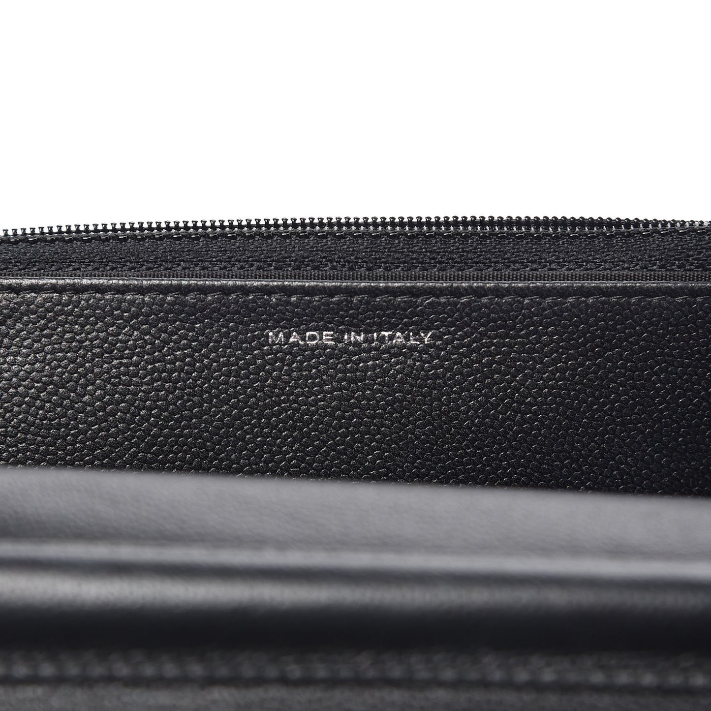 Caviar Quilted Boy Wallet On Chain WOC So Black
