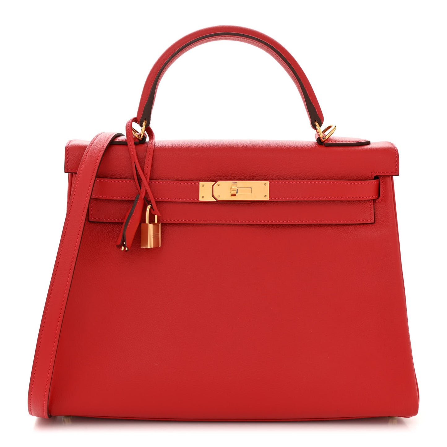 Evercolor Kelly Retourne 32 Rouge Casaque