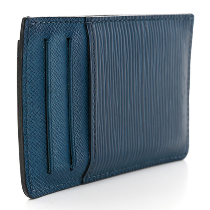 Louis Vuitton Epi Neo Porte-Cartes Card Holder Blue Celeste Blue Celeste 3 of 6