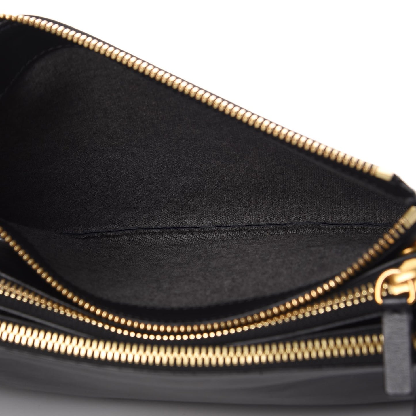 Lambskin Large Trio Crossbody Bag Navy Blue