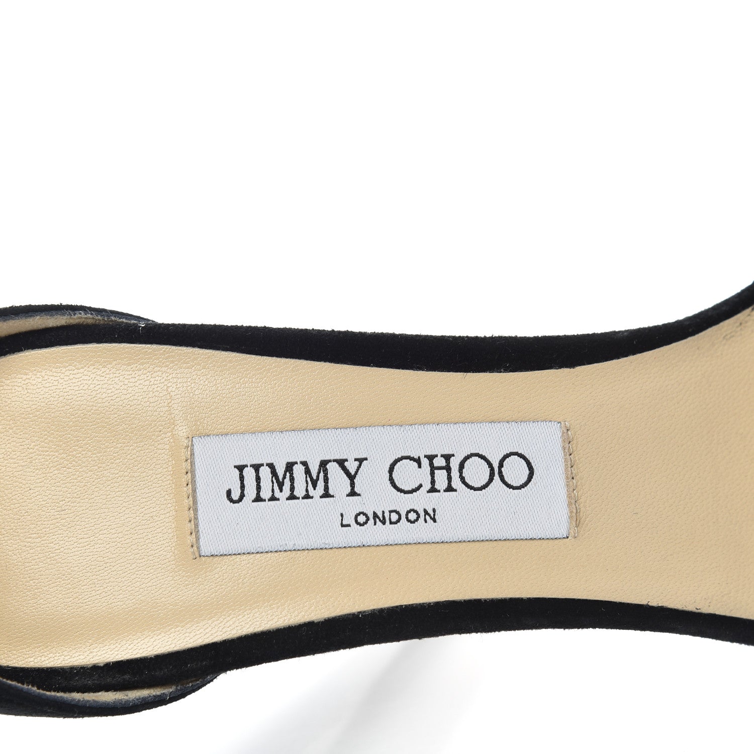 Jimmy Choo Suede Misty 120 Sandals 40 Black 8 of 10