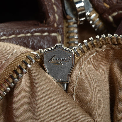 Miu Miu Leather Satchel Brown 10 of 10