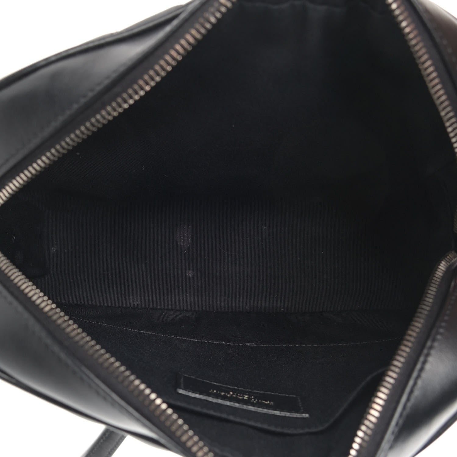 Saint Laurent Calfskin Matelasse Monogram Lou Camera Bag Black 5 of 12