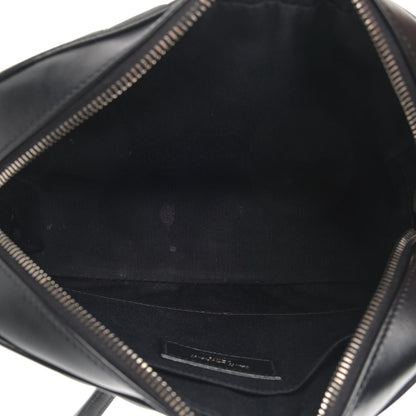 Saint Laurent Calfskin Matelasse Monogram Lou Camera Bag Black 5 of 12