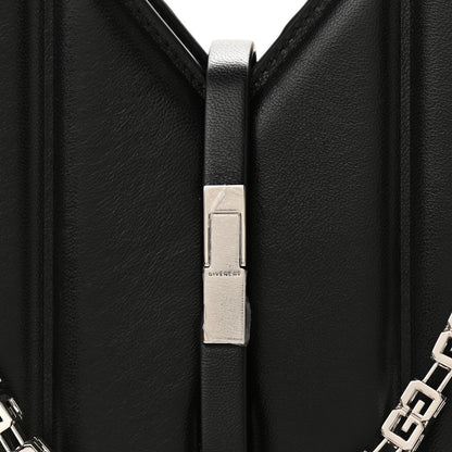 Givenchy Lambskin Padded Small Cut Out Shoulder Bag Black 8 of 8