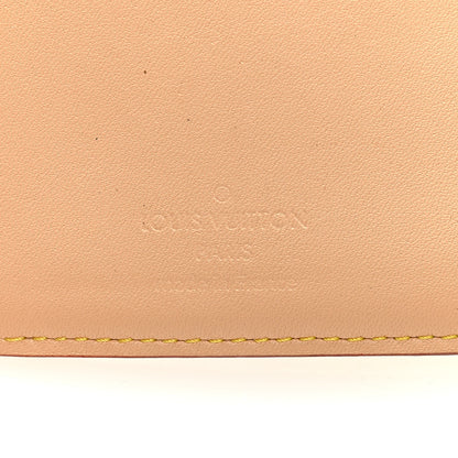 Louis Vuitton Monogram Multicolor Eugenie Wallet White Litchi 6 of 9