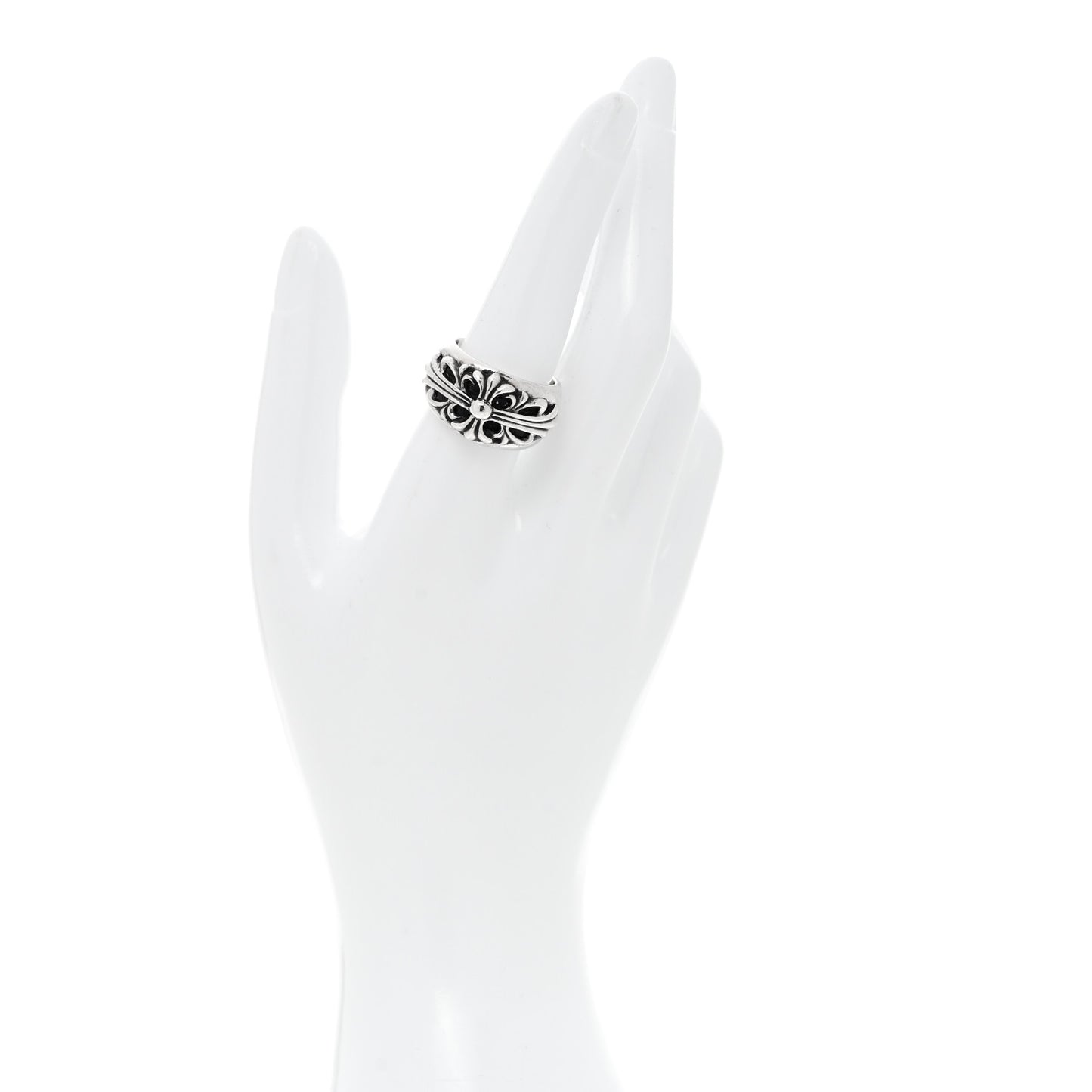 Floral Cross Ring 56 7.5