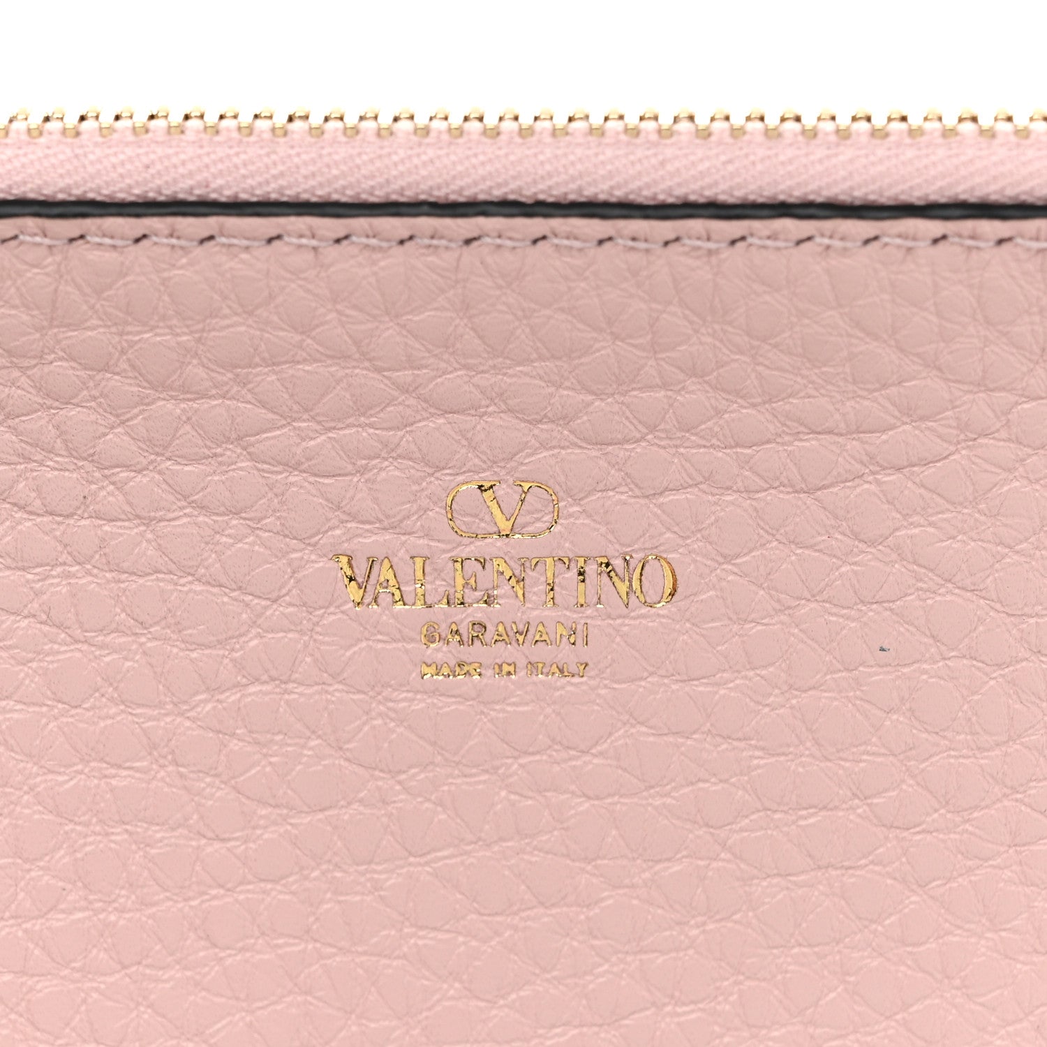 Valentino Garavani Grainy Calfskin Medium Rockstud Tote Black Rose Quartz 6 of 9
