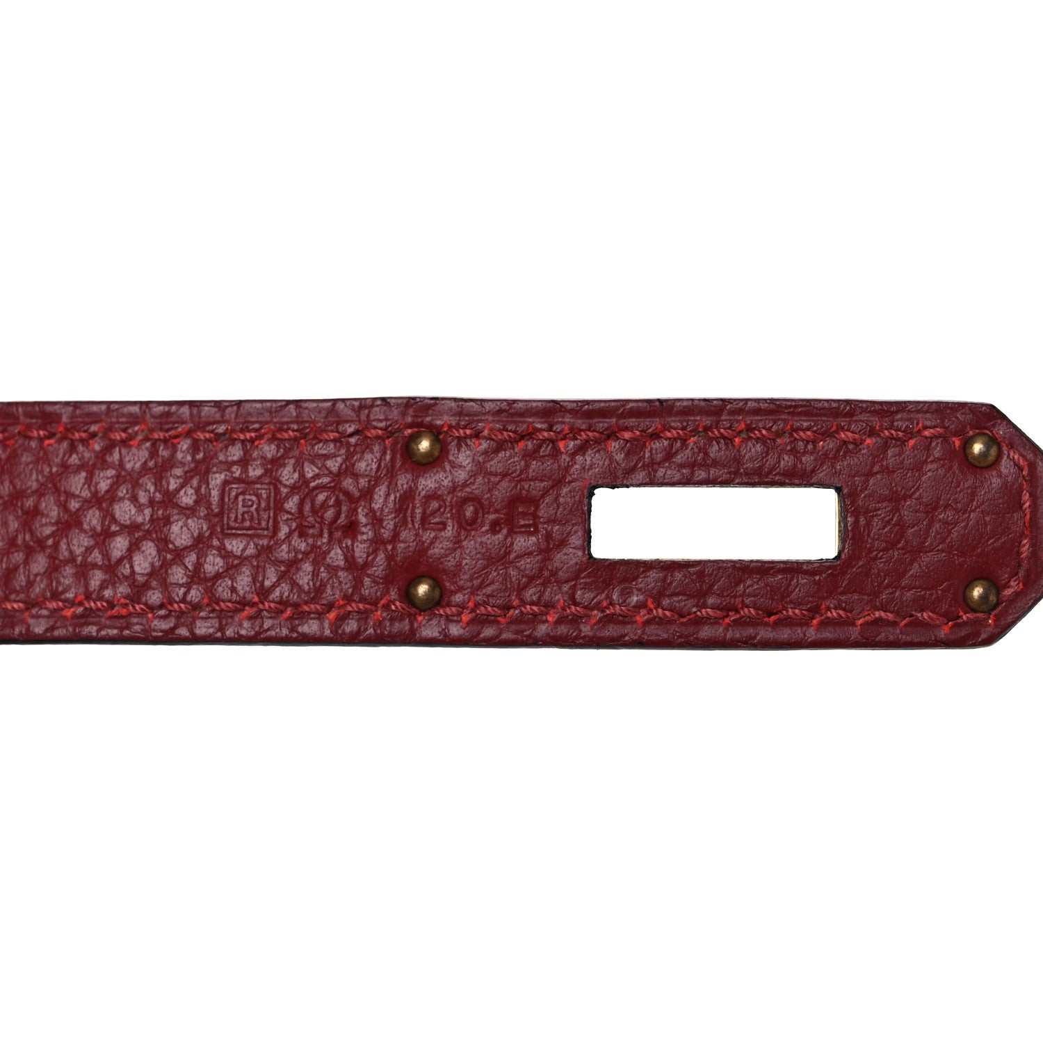 Hermes Togo Kelly Retourne 32 Rouge H 7 of 13