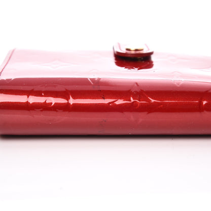 Louis Vuitton Vernis French Purse Wallet Pomme D'Amour 9 of 13