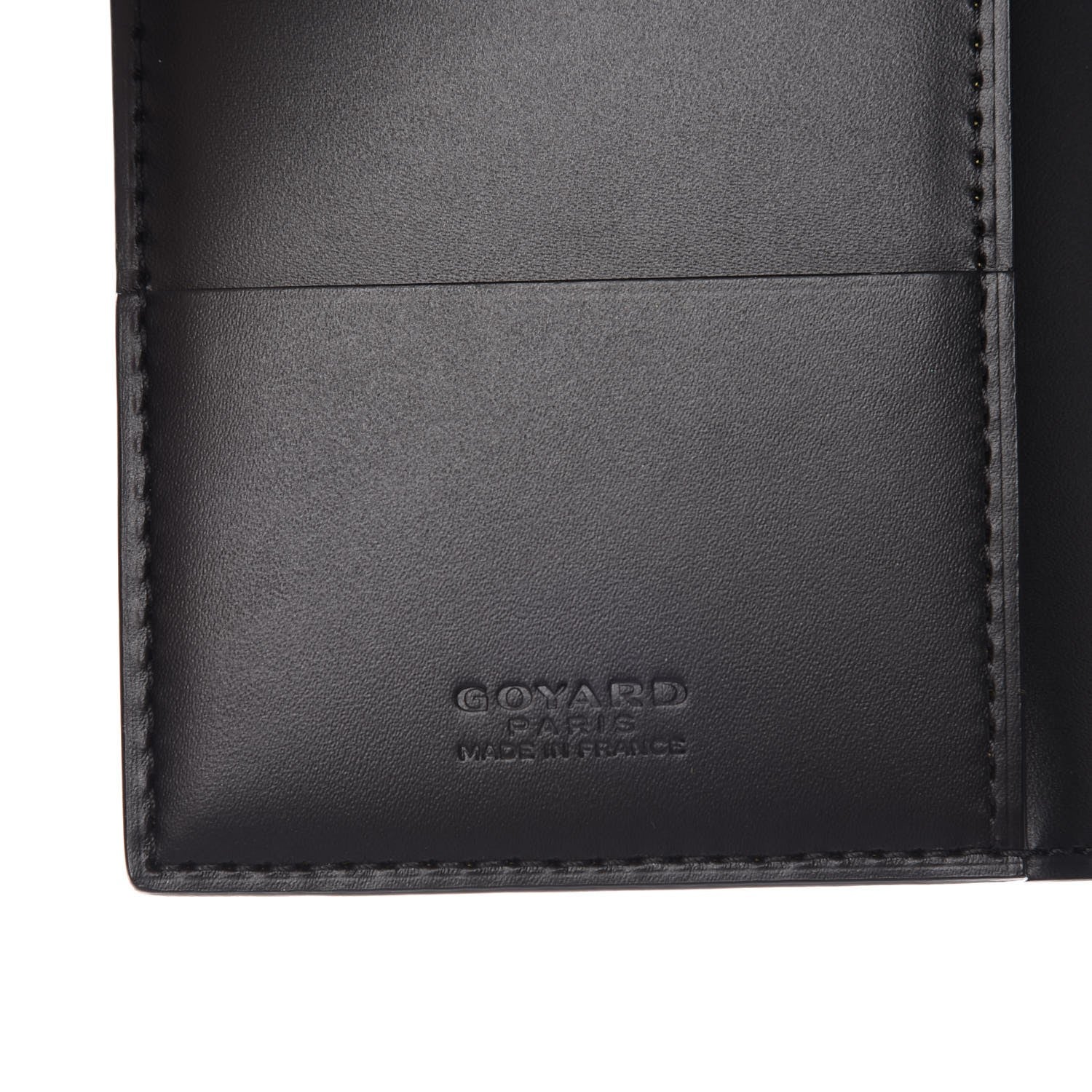 Goyard Chevron Passport Wallet Black 6 of 8