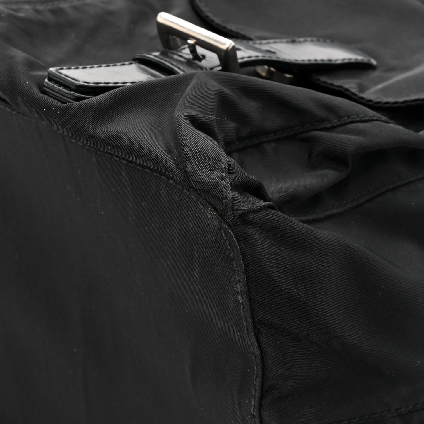 Tessuto Nylon Vela Small Backpack Black