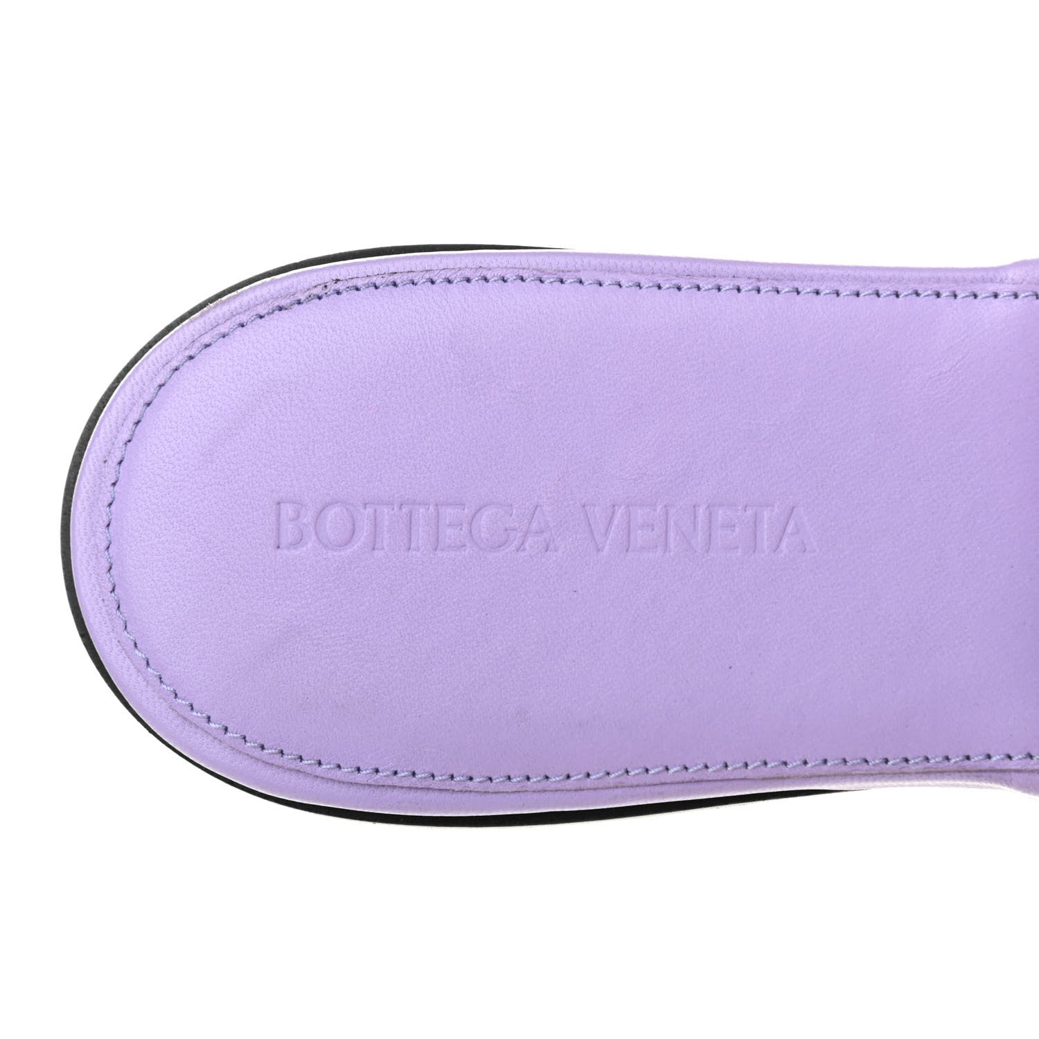 Bottega Veneta Nappa Maxi Intrecciato Lido Flat Sandals 40 Wisteria 6 of 7