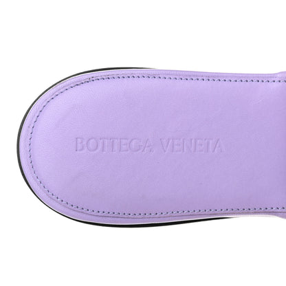 Bottega Veneta Nappa Maxi Intrecciato Lido Flat Sandals 40 Wisteria 6 of 7