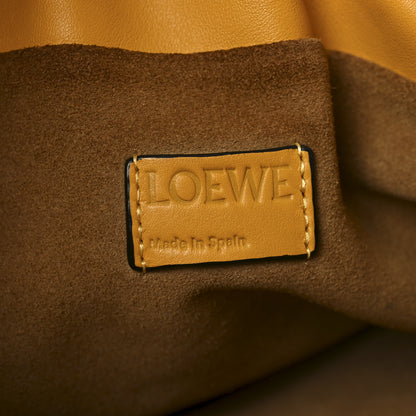 Loewe Nappa Medium Flamenco Knot Bag Mustard 6 of 9
